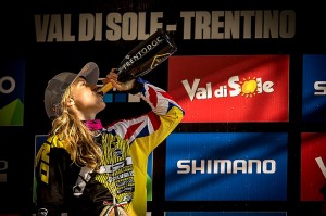 at the 2013 UCI MTB World Cup. Val Di Sole, Italy.