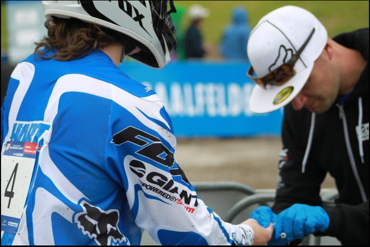 Blood Testing at Leogang World Cup